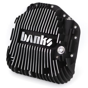 Ford F250 HD Tow Pkg Differential Cover - Rear - Banks Power - Ram-Air for Dana M275 Axle - Black - `17-`24